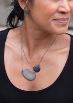 Load image into Gallery viewer, Double-nut Tagua necklace
