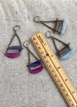 Load image into Gallery viewer, Double Crescent Earrings
