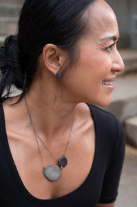 Double-nut Tagua necklace