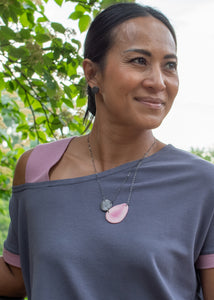 Double-nut Tagua necklace